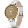 Garmin LILY Classic Gold/White Italian Leather 010-02384-B3 - Smart hodinky