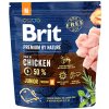 Brit Premium by Nature granuly Junior M kura 1 kg