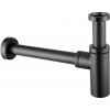 Duravit Príslušenstvo Designový sifón, matná čierna 0050364600