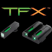 Mieridla TFX Tritium Fiber-Optic Truglo® pre GlocK 42/43 Čierna