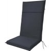 Vankúš na stoličky a kreslá s vysokým operadlom 119 x 48 x 4 cm Doppler LIFE 5350 antracitový