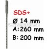 MAKITA Vrták SDS+ 14x260