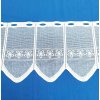 Žakárová záclona DECOR 11483 výška 45 cm