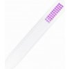 Divine cosmetics PSF Sklenený pilník na nechty obojstranný farebný 14 cm Svetlá ružová