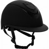Prilba Equestro s logom Equestro čierna - veľký šilt Farba: Čierna, Veľkosť: L (58-60 CM)