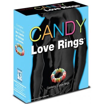 Candy Love Rings Sladký krúžok na penis 3ks