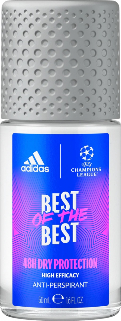 Adidas UEFA Champions League Best Of The Best 48H Dry Protection roll-on 50 ml