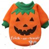 Pudlíček Halloween mikina pre psíka tekvička