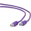 GEMBIRD UTP Cat5e Patch kábel 1m, fialový PP12-1M/V