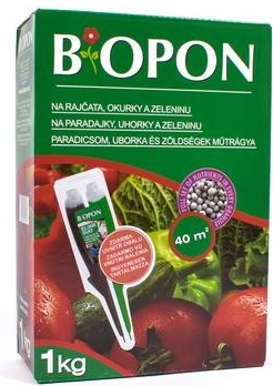 Biopon hnojivo na paradajky, korenie, plod.zel. 1 kg