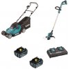 Makita DLM382+DUR193 aku set aku kosačka a aku vyžínač Li-ion 2x18V LXT 2x5Ah