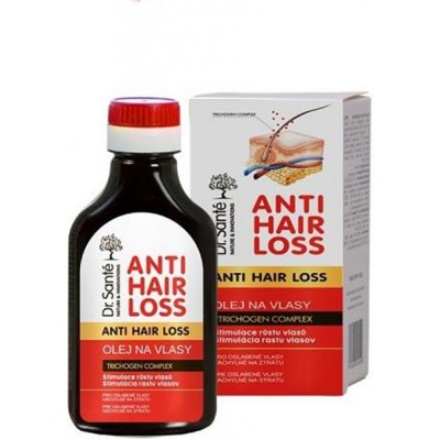 Anti Hair Loss olej na vlasy- stimulácia rastu vlasov Dr. Santé 100ml