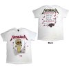 Metallica - One Landmine (White) (Back Print) (tričko) XX-Large
