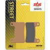 Predné brzdové doštičky / obloženie SBS Suzuki M 1800 R2 Intruder 2008 - 2010 směs HS