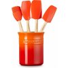 Le Creuset - nádoba so stierkami set 5 ks oranžová