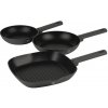 BERLINGERHAUS Sada panvíc s titánovým povrchom 3 ks Anthracite Collection