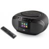 Rádioprijímač DAB+/CD JVC RD-E664B-DAB čierny