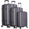 Sada cestovních kufrů OUTDOOR GEAR Nebula TR-406/3 PP - šedá - 87 L / 53 L / 32 L