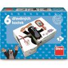 DINO Obrázkové kocky Krtko, 6 kociek
