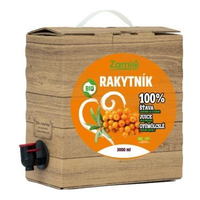 Zamio 100% ovocná šťava Rakytník Bio 3000 ml