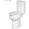 Cersanit Etiuda, WC kombi misa zvýšená pre hendikepovaných, CleanOn bez sedátka, zadný odpad, K11-0221