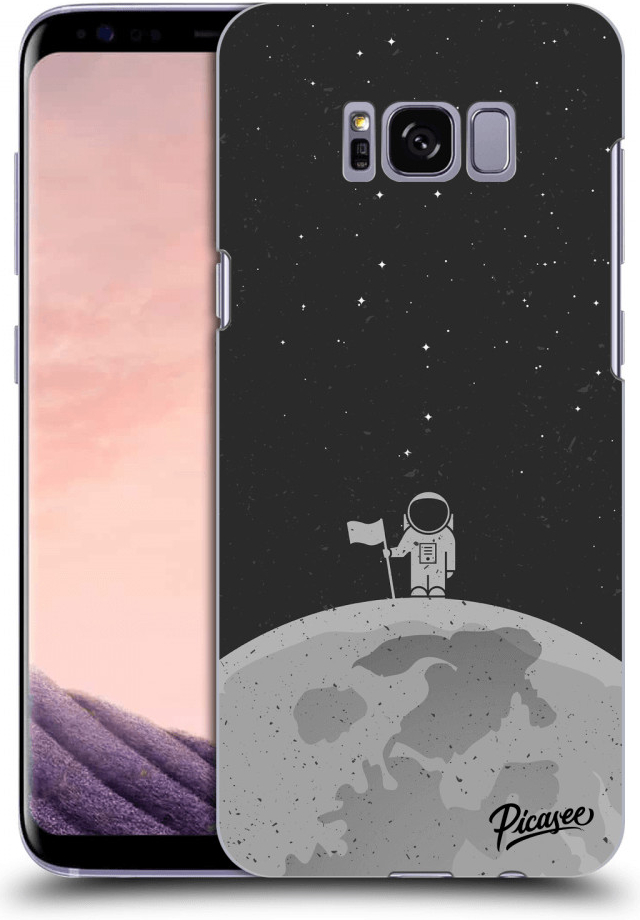 Púzdro Picasee silikónové Samsung Galaxy S8+ G955F - Astronaut čiré