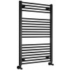Aqualine DIRECT vykurovacie teleso s bočným pripojením 600x960mm, čierna mat ILR96B
