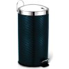 Pedálový kôš na odpadky 7L Berlingerhaus Metallic Line Aquamarine BH-6435