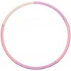 Soft Hula Hoop 77 gymnastická obruč ružová