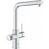 Grohe Blue Pure - Drezová batéria Minta s filtračnou funkciou, chróm 30600000