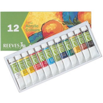 Reeves jemné umelecké akrylové farby sada 12 túb od 15,95 € - Heureka.sk