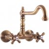 MORAVA RETRO - Umývadlová batéria, stará mosadz (bronz) MK102.5/28SM, RAV Slezák MK102.0/28SM