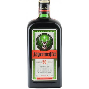 Jägermeister 35% 0,7 l (čistá fľaša)