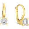 Amawell Náušnice so zirkónmi zo žltého zlata - Sabrina 2001165840003