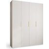 Wilsondo Šatníková skriňa Como 4 190x246x50 - biela