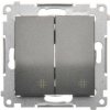 Contact-Simon Cross Connector Simon 54 Double 10AX 250V Anthracite (DW7/2,01/48)