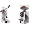 La Pavoni Esperto Abile + Eureka Mignon Specialita Compatto, CR chrome