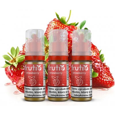 Frutie 70/30 - Jahoda (Strawberry) 3x10ml - 14mg