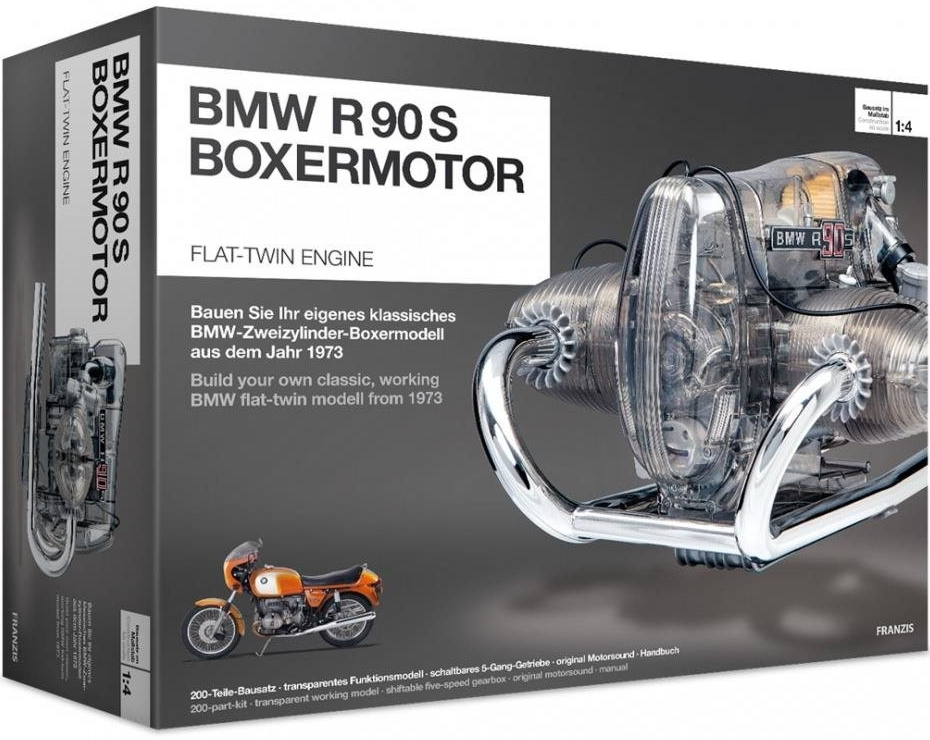 Franzis maketová stavebnice motoru BMW R 90 S-Boxer 1:2