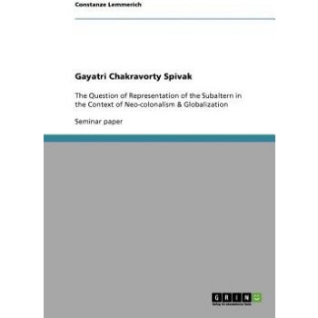 Gayatri Chakravorty Spivak Lemmerich ConstanzePaperback