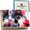 Dámska peňaženka Peterson PTN PX30-PF1 s farebným kvetinovým vzorom 15 x 7 x 3 cm