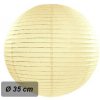 Lampión okrúhly 25 cm šampáň
