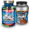 Aminostar Fat Burner 90 cps + Ultra Diet Shake 500g ZADARMO