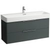 Laufen Spodná skrinka pod umývadlo 120 cm, sivá prevádzka H4024721102661