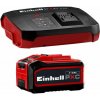 EINHELL 4512143 štartovacia sada rýchlonabíjačka + 1x 4-6 Ah akumulátor (Power X-Change)