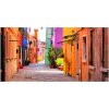 Foto obraz akrylový na stenu Farebné uličky 100x50 cm