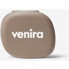 VENIRA pill box, tmavohnedý tmavohnedý