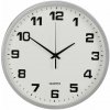 VERK GROUP NÁSTENNÉ HODINY 25CM STRIEBORNÉ (30) GAB_A