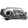 TUNING-TEC Predné svetlá, VW PASSAT B6 3C, 2005-2010, TRU DRL CHROM