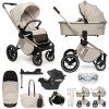 MUUVO SET Kočík 4v1 Quick Boho Brown set + CBX By CYBEX Aton B2 i-Size + základňa